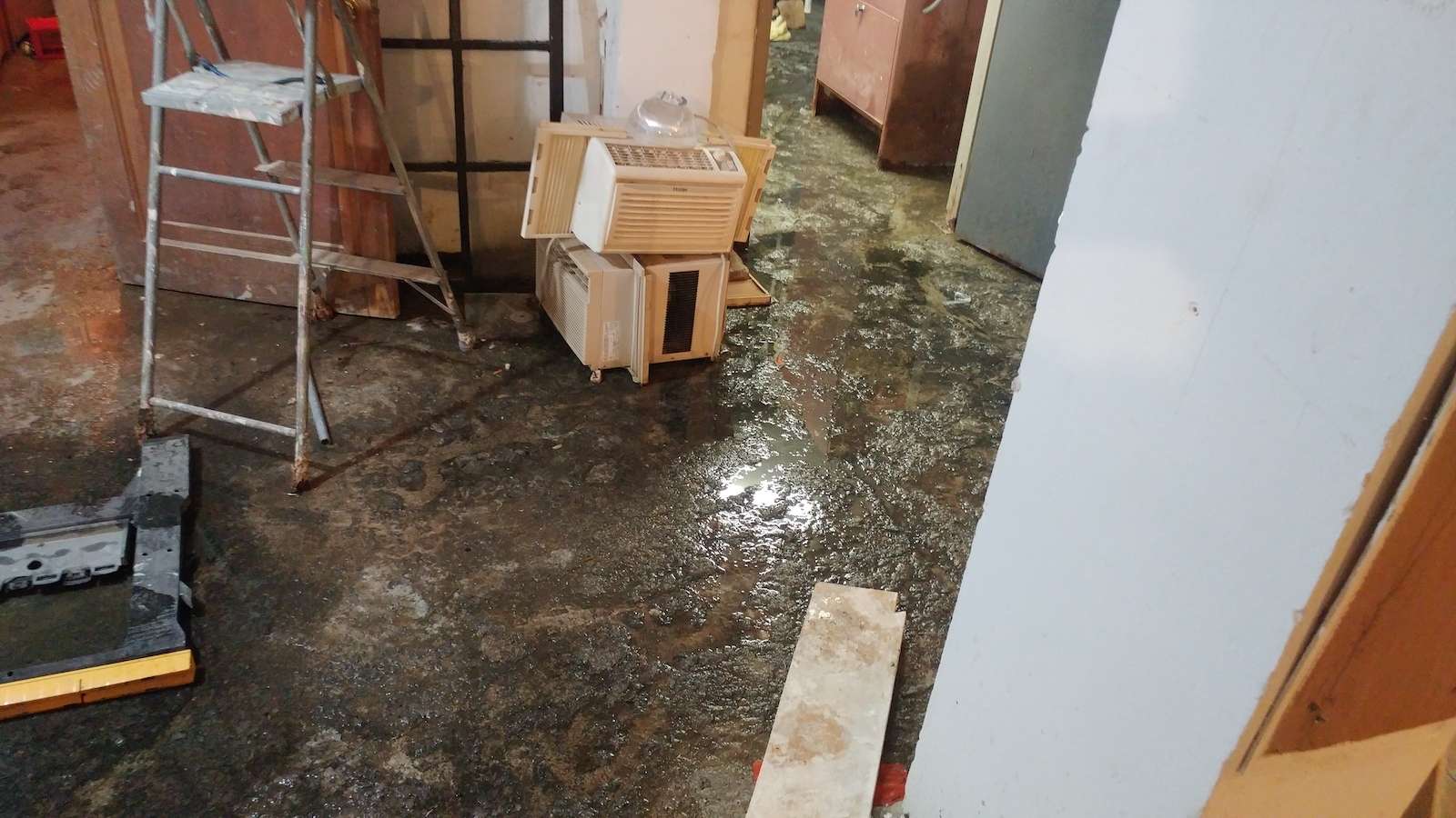Sewage cleanup - disaster cleanup